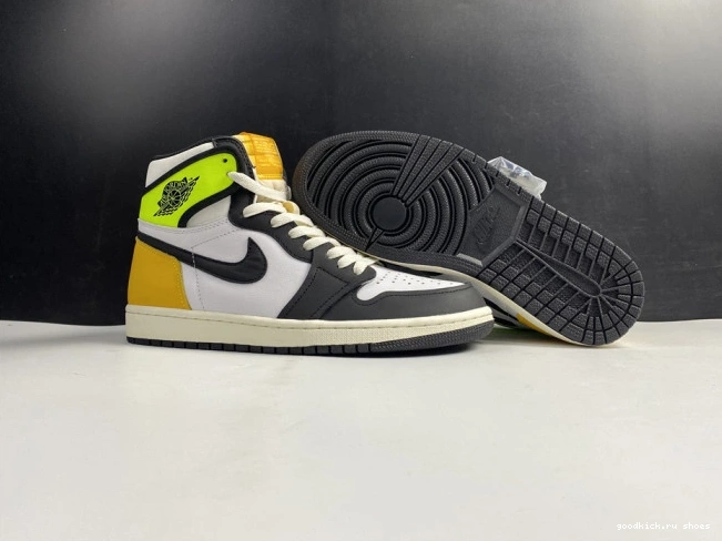 OG RETRO HIGH 555088-118 JORDAN GOLD' 1 AIR 'VOLT 0708